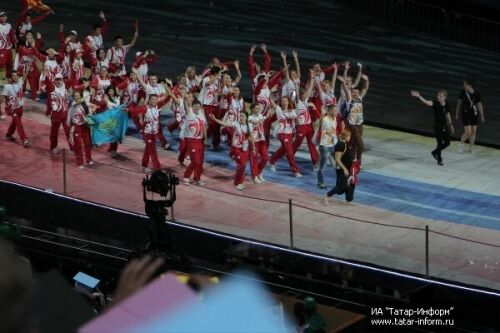 Церемония закрытия Универсиады 2013